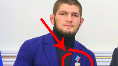 Картинка: За что? Хабиб получил высшую награду Дагестана...