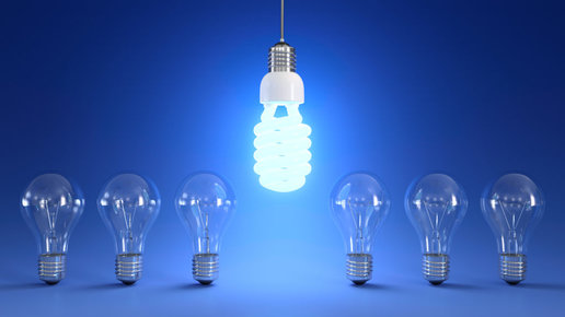 Картинка: Ремонт энергосберегающей лампочки.