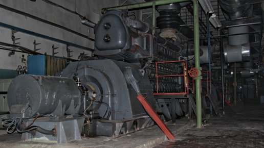 Картинка: Попал в подземный спецобъект | Зачем в недрах земли стоят корабельные дизеля