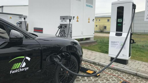 Картинка: Немцы придумали сверхбыструю зарядку для электромобилей