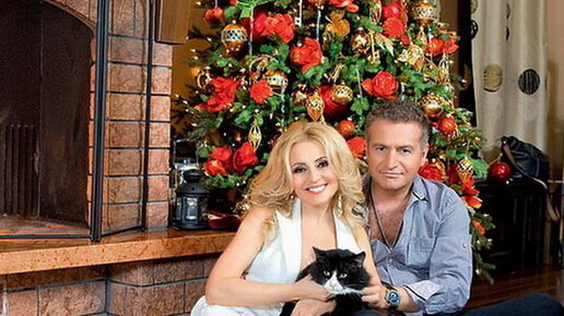 Картинка: Леонид Агутин и Анжелика Варум в новогодней фотосессии