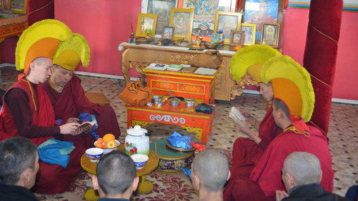 Картинка: Монахи Управления Камбы – ламы Республики Тыва провели религиозные обряды в лечебно-исправительном учреждении