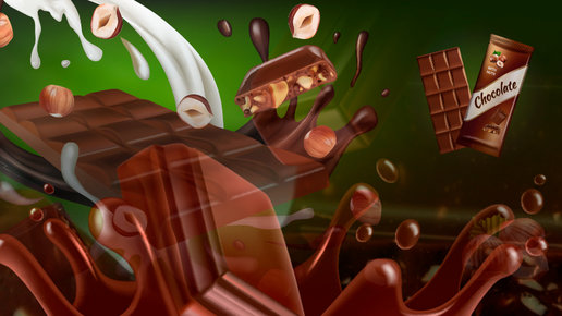 Картинка: Худеем с шоколадом к Новому Году