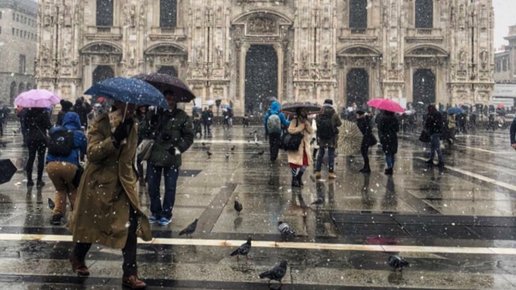 Картинка: Снег в Италии=Тот самый конец света. 