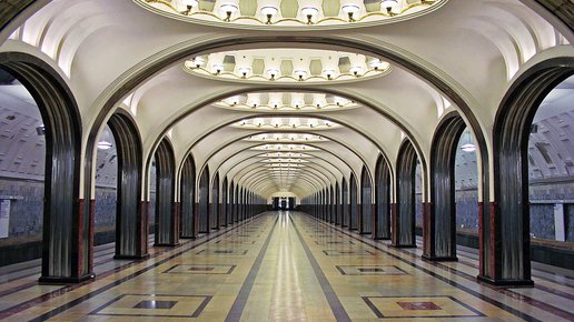 Картинка: Московский метрополитен как произведение искусства (26 фото)